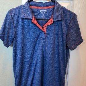 Blue/Red Polo Shirt Size S